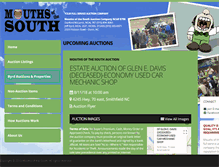 Tablet Screenshot of mouthsofthesouth.com